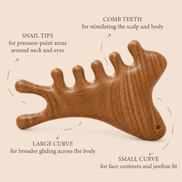 Scalp & Body Comb Ritual with Ouri Flow Comb
