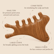 Scalp & Body Comb Ritual with Ouri Flow Comb
