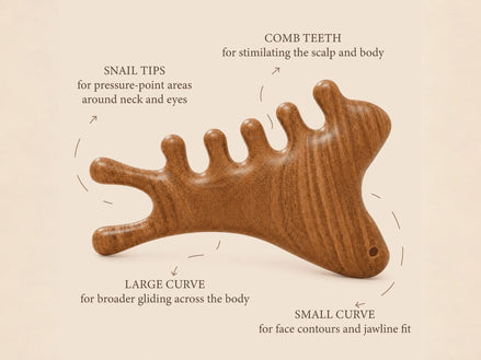 Scalp & Body Comb Ritual with Ouri Flow Comb